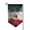 Sharp Corner, variant on Mexico-Mexican-Flag Garden Flag Double Sided Flags with Vivid Color for Yard Lawn Garden Decor 12.5 x18 Inch Fillet