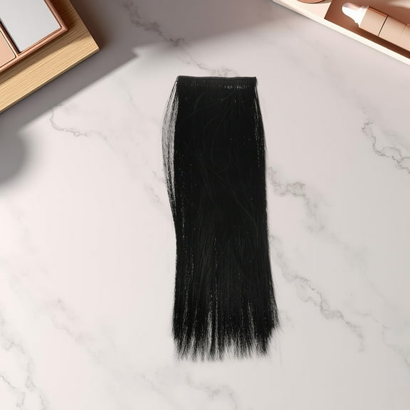 PTOOTP Short Hair Toppers Clip Design Daily Use Hairpiece Attachment For Women 1Set