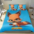 thumbnail image 1 of Zoo Battle Arena Conjunto de sábanas temático, trío de piezas, cómodo y amigable con la piel, diseño único, regalo de decoración para el hogar para familiares, amigos y fans,140cm *210cm, 1 of 6