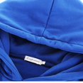 thumbnail image 4 of Lilgiuy Men's Fall Winter Sweatshirts Casual Pullover Solid Color Matching Hoodie Long Sleeve Sweatshirts for Stage Performance, 4 of 4