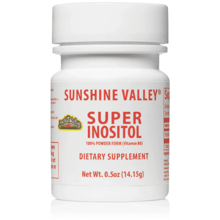 Sunshine Valley® Super Inositol Powder, Vitamin B8 Dietary Supplement, 0.5 oz