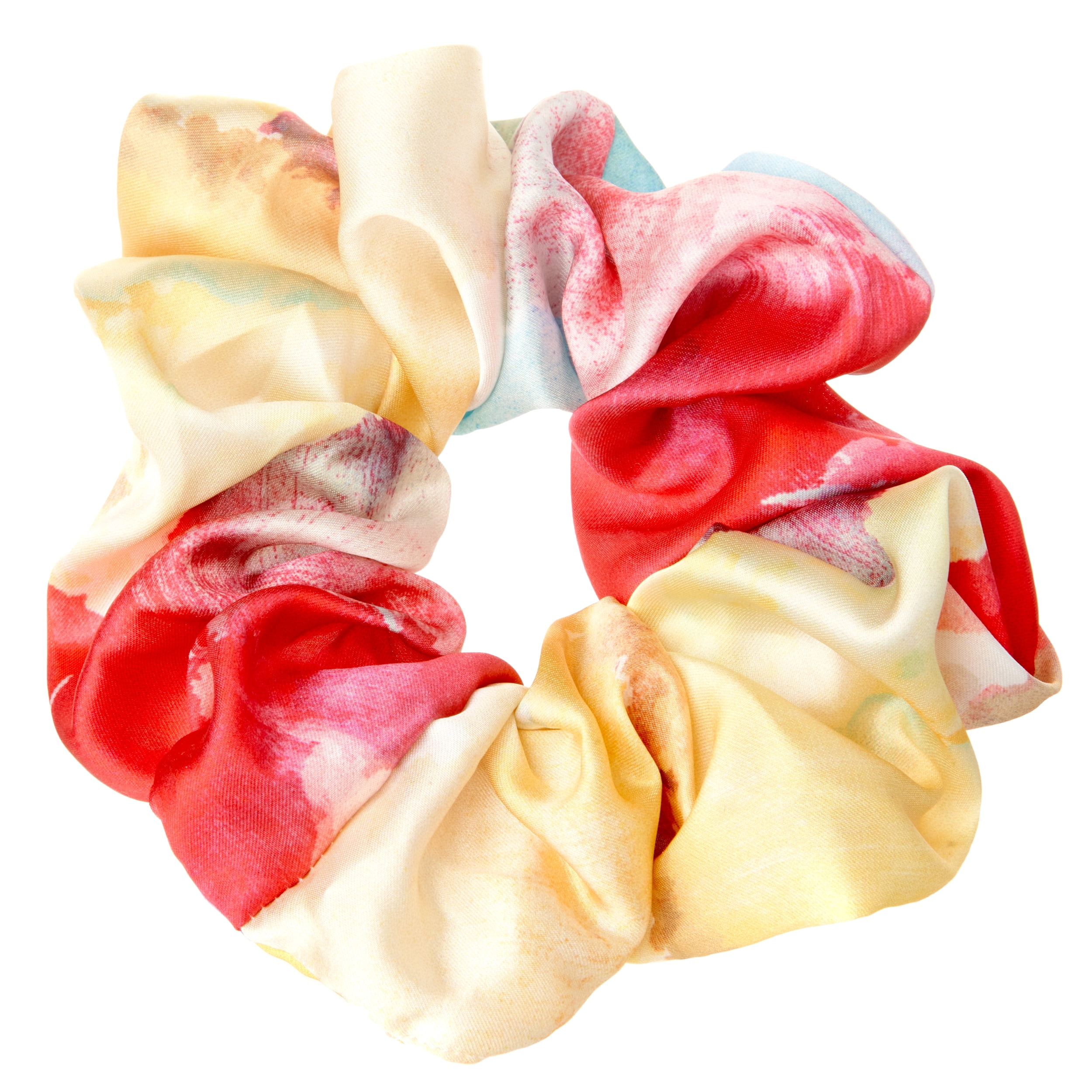 Color Knotted Headband, Scrunchie and Earring Set, 3-Piece