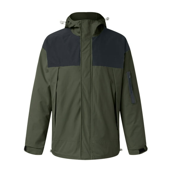 Vedolay Men's and Big Men's Open Front Cardigans Soft Draped Ruffle Jackets AG,L