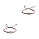 thumbnail image 2 of Juego de pulseras trenzadas Qarigey Hecha a Mano Coloridos, 2 of 6