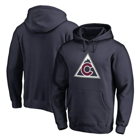 Colorado Avalanche Youth Fleece - Colorado Avalanche Fanatics Branded Team Alternate Pullover Hoodie - Navy