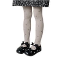 thumbnail image 2 of BRGZLK Girl's Polka Dots Tights Toddler Girl Cute High-Waist Yoga Leggings Pantyhose Stocking Kids Feeling Fitted Breathable Casual Long Pants Beige 7-8 Years, 2 of 6