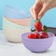 thumbnail image 1 of Tazón de cereales de plástico resistente, apto para microondas y lavavajillas, diseño compacto, ideal para el hogar y la oficina, uso diario, almacenamiento de alimentos, recipiente para comer y uten, 1 of 9