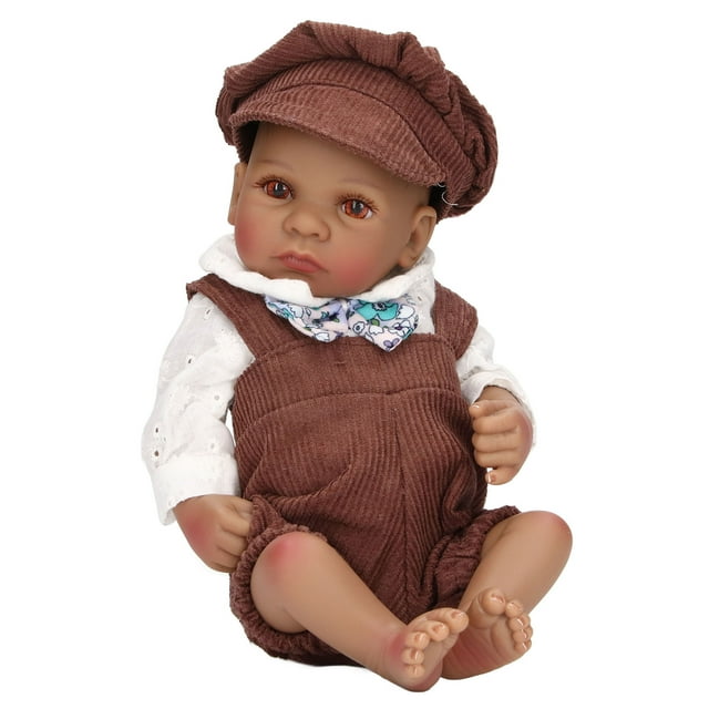 Muñeca Infantil, Segura, Flexible, Suave Y Encantadora Muñeca Bebé, Juguete De Juego De Rol Respetuoso Con La Piel Delicada Para Fiesta Navideña