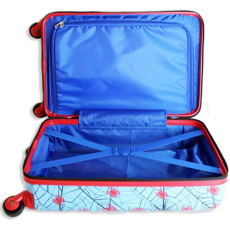 Carry-On Tween Spiderman Spinner for Hard-Sided Trolley Kids Kids Inches Luggage Rolling Suitcase 20 Travel