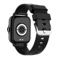 thumbnail image 4 of SmartWatch cuadrado 5.0 Bluetooth compatible con Bluetooth IP67 a prueba de agua Paso a prueba de agua Ritmo cardíaco Sangre Oxygen Sleep Tracking Fitness Smart Reloj Negro sidaley EL005755-03B, 4 of 7