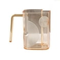 thumbnail image 2 of Cqxid Luxury Gargle Cup With Toothbrush Slot Toothbrush Cup Holder Toothbrush Holder With Cup Bathroom Toothbrush Cups Set Easy Cleaning Multi Function Storage Gargle Cup For Shower, 2 of 4