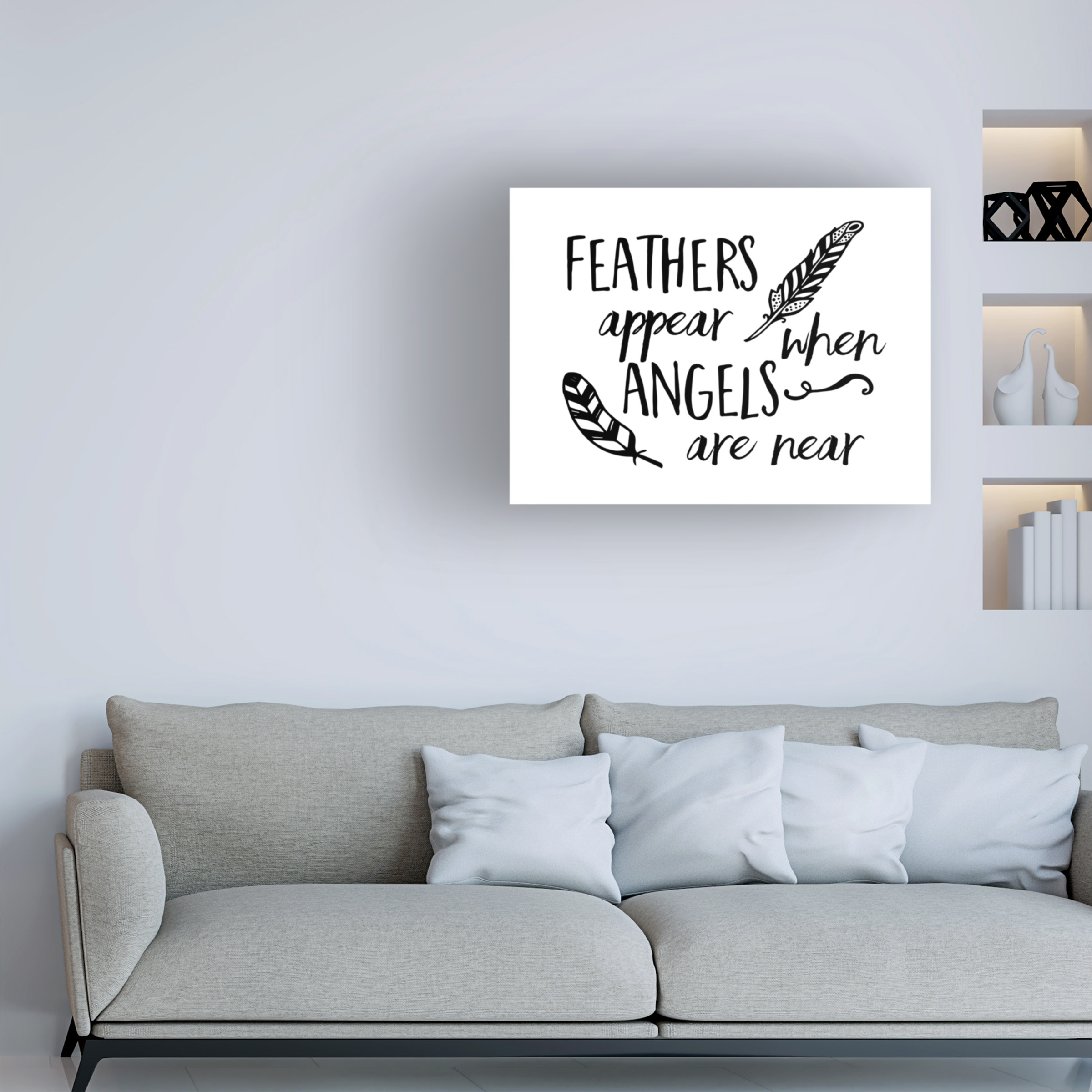 Trademark Fine Art 'Angels Appear' Canvas Art by Marcee Duggar