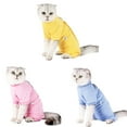 Cat Recovery Suit for Abdominal Wounds Skin Diseases After Surgery Pets