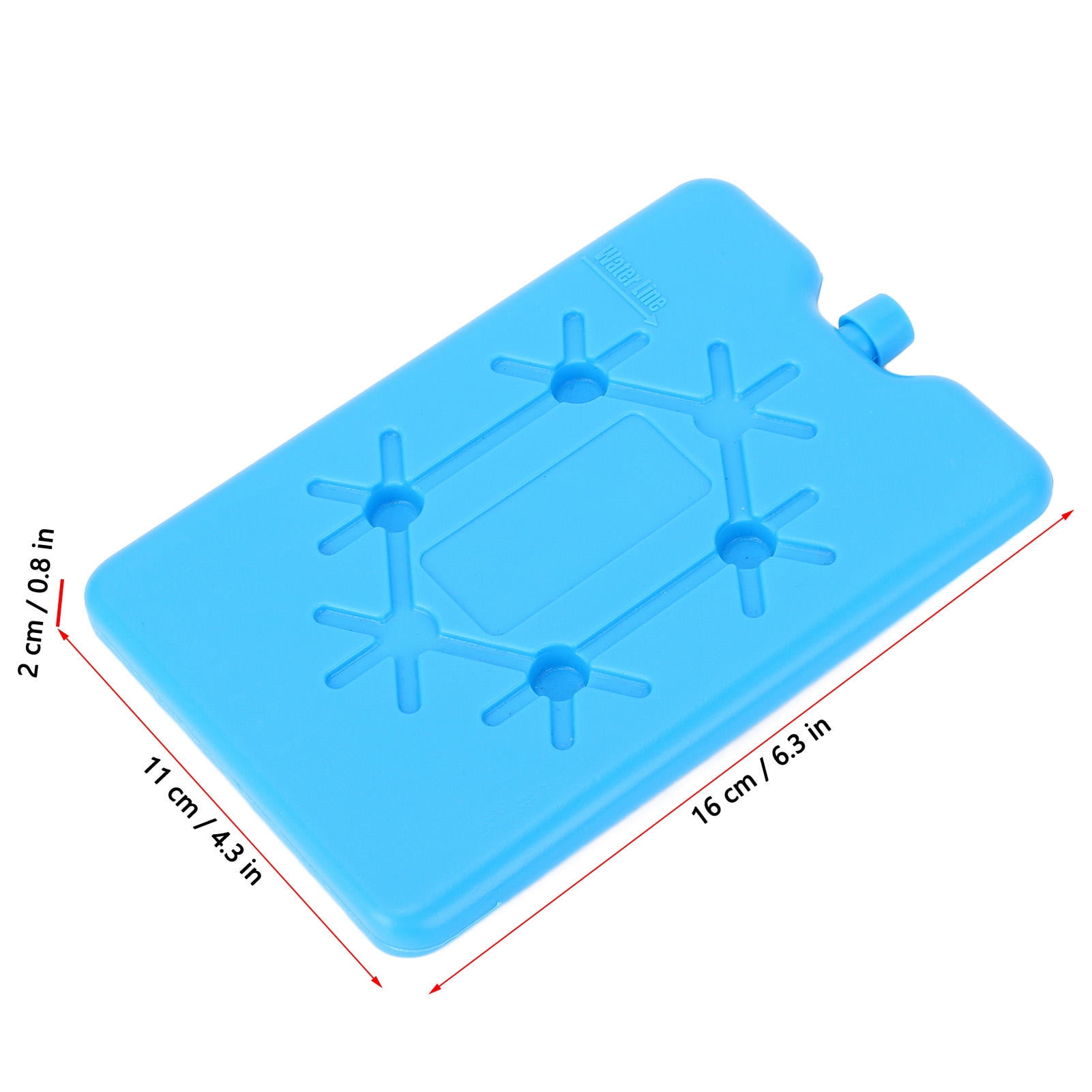 Suodoka 200 ml Ultra‑Thin Reusable Ice Pack – Long‑Lasting, Slim, Gel‑Forming, Ideal for Food, Drinks, and Breastmilk Storage