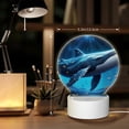 thumbnail image 6 of Balery Colorful Ocean Whale Pattern Acrylic Night Light Gift with 3 Color ModesTouch-Sensitive LED Lamp Perfect Gift for Mother's Day, Birthday, or Christmas, 6 of 9