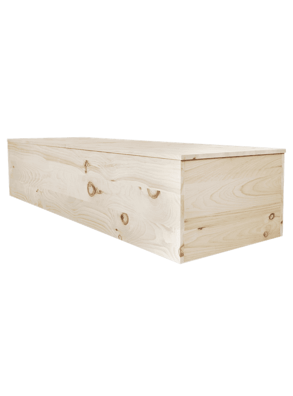 Casket Emporium Eco Friendly Wood Casket, High Quality Unfinished Pine