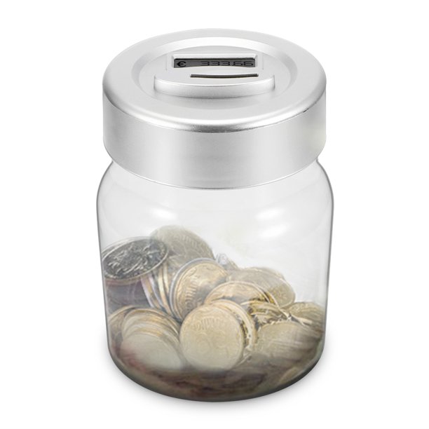 Caja De Ahorro De Dinero De Conteo De Monedas Digital Grande Jar Bank Pantalla Lcd Monedas Ahorro De Regalo Para (Euro) seitruly HA025507-05