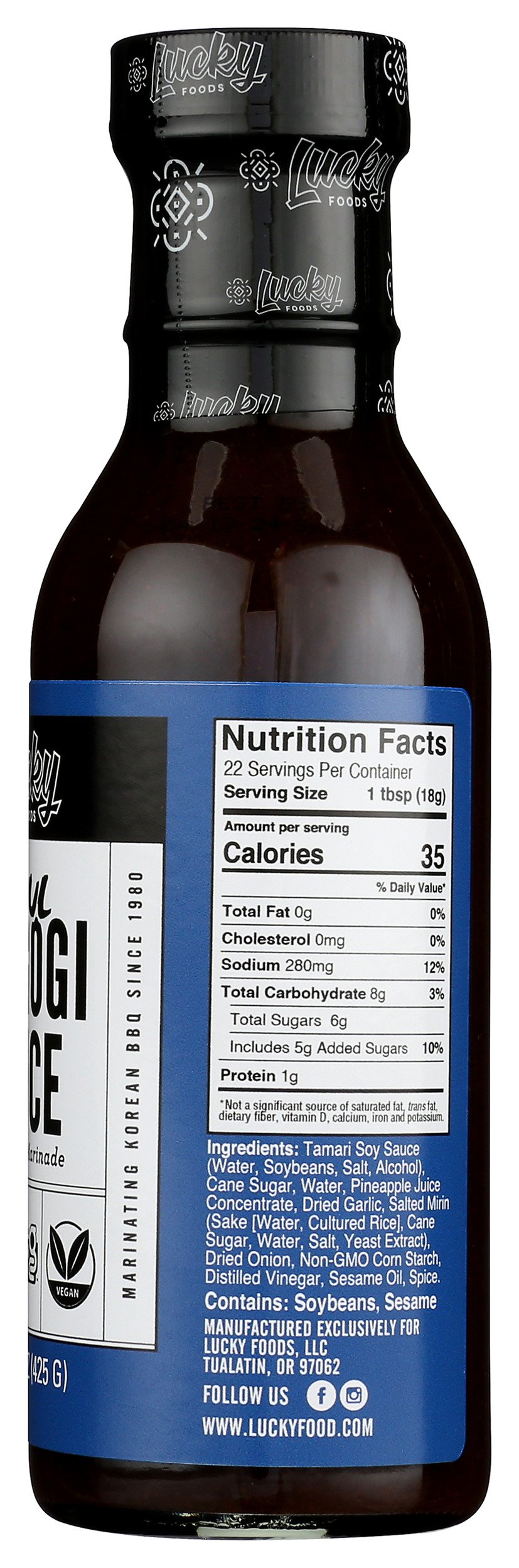 (Pack of 6) Lucky Foods Seoul Bulgogi Sauce, 15 oz