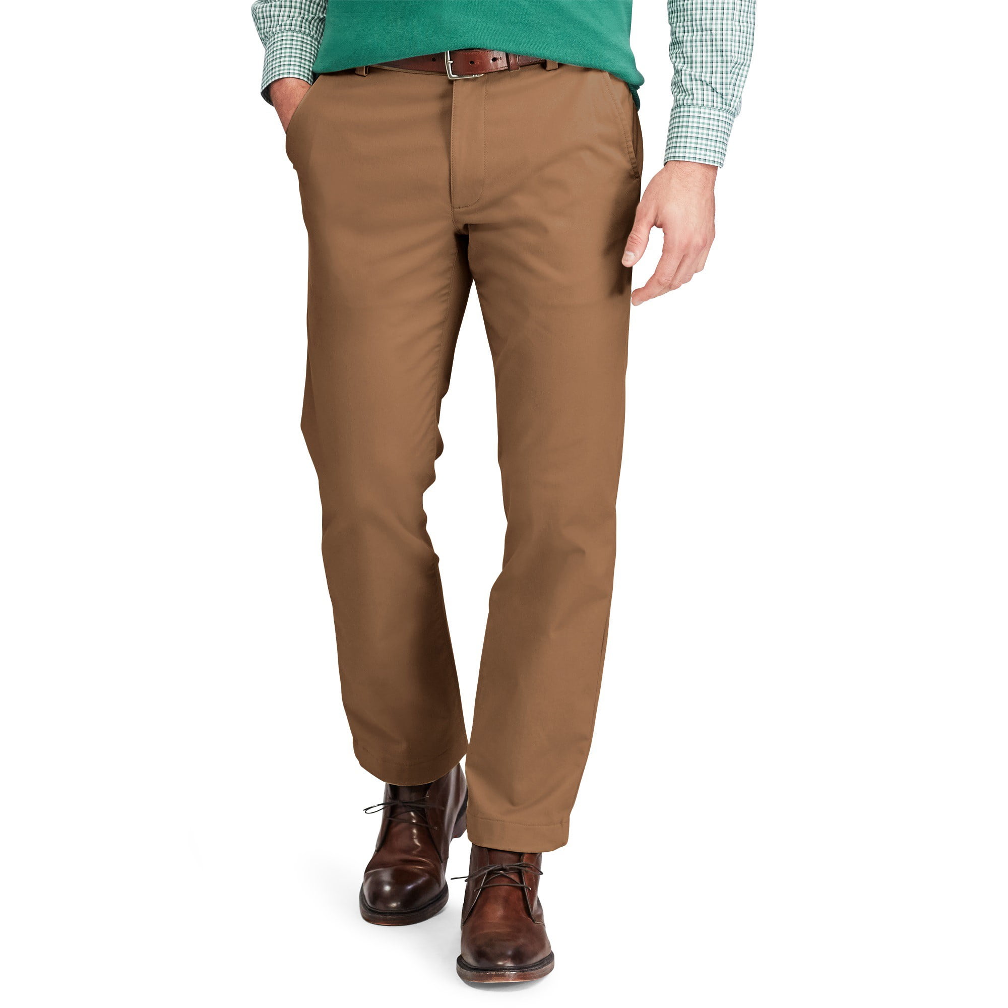 ONLINE Chaps Men's Flat Front Twill Pant