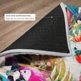 thumbnail image 6 of Addison Rugs Dream Shag Premium Machine Washable Transitional Tropical Birds Multi Rectangle Rug, 5' x 7'6", 6 of 8