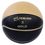 Sterling Athletics Black/Gold Superior Grip Indoor/Outdoor Basketball (Size 7 Men's 29.5")