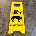 thumbnail image 4 of Chagetd 1/2Pcs Dog Cat Vomit Caution Sign Weather-proof Plastic Outdoor Garden Yard Lawn Pet Black Cat Vomit Warning Sign Bathroom Decoration, 4 of 8