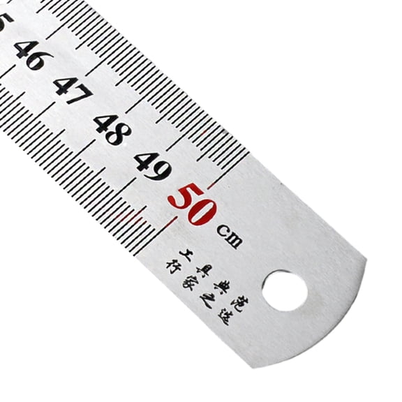 Stainless Steel Rulers Metal Rulers Precisions Rule Double Side Metric Imperial Precisions Straight Edge Measuring Tool