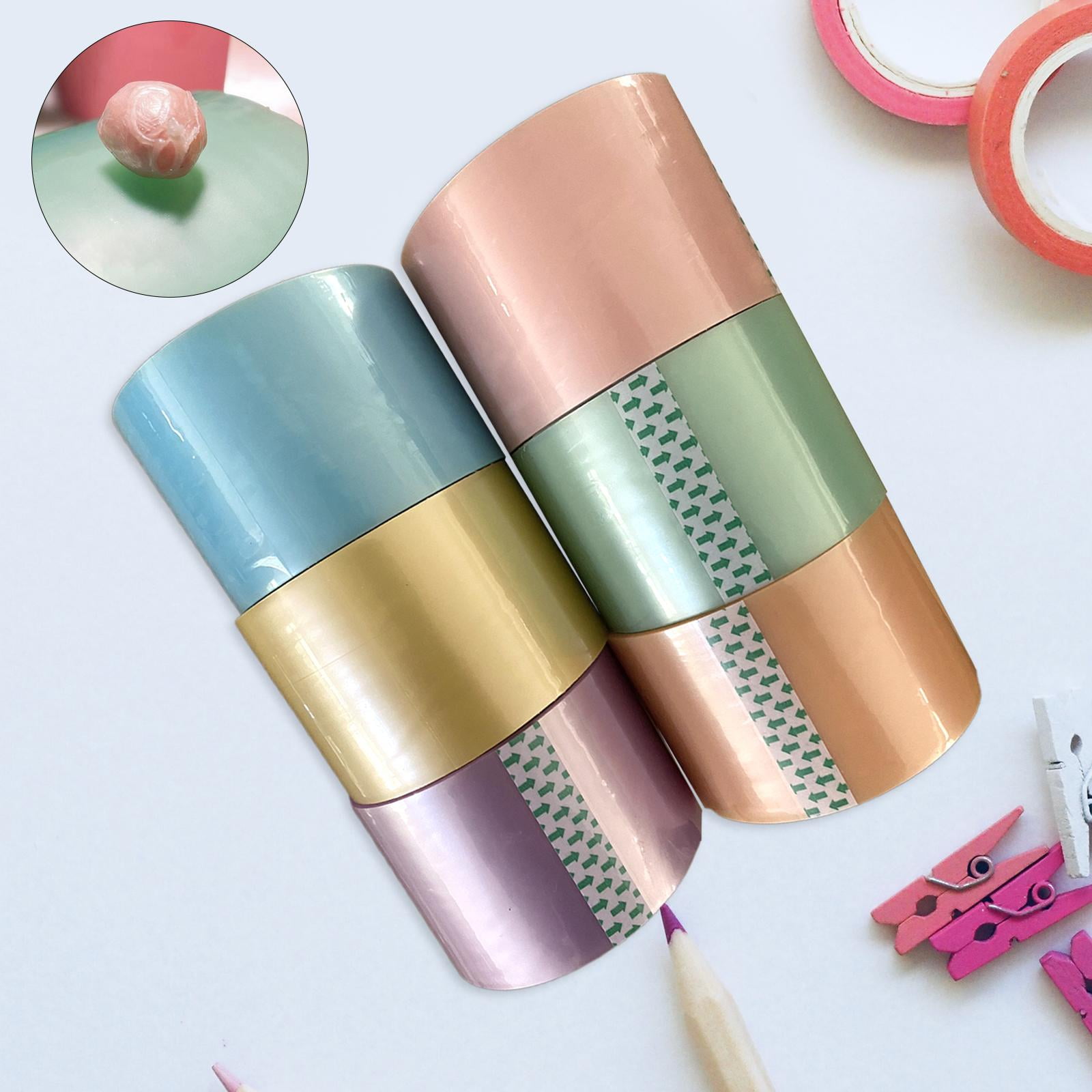 12pcs Sticky Creative Sticky Ball Tapes DIY Crafts Supplies Educational Decorative for Adult Kids StyleF