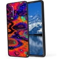 thumbnail image 1 of Compatible with Samsung Galaxy A71 4G Phone Case, Psychedelic-8 Case Silicone Protective for Teen Girl Boy Case for Samsung Galaxy A71 4G, 1 of 1