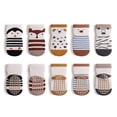thumbnail image 5 of Calcetines de piso para niños pequeños con estampado de animales de dibujos animados Calcetines antideslizantes para niños Infantes Niñas Niños Nituyy Calcetines de bebé para niños pequeños, 5 of 5