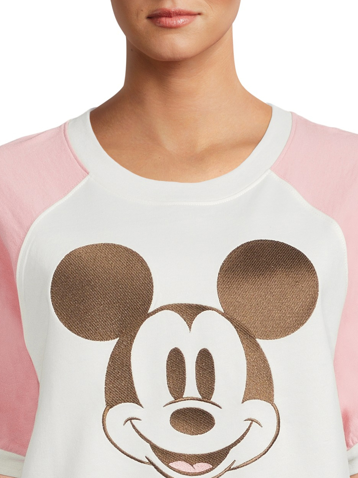 Disney Women's and Women's Plus Mickey Mouse Short Sleeve Top - image 5 of 5