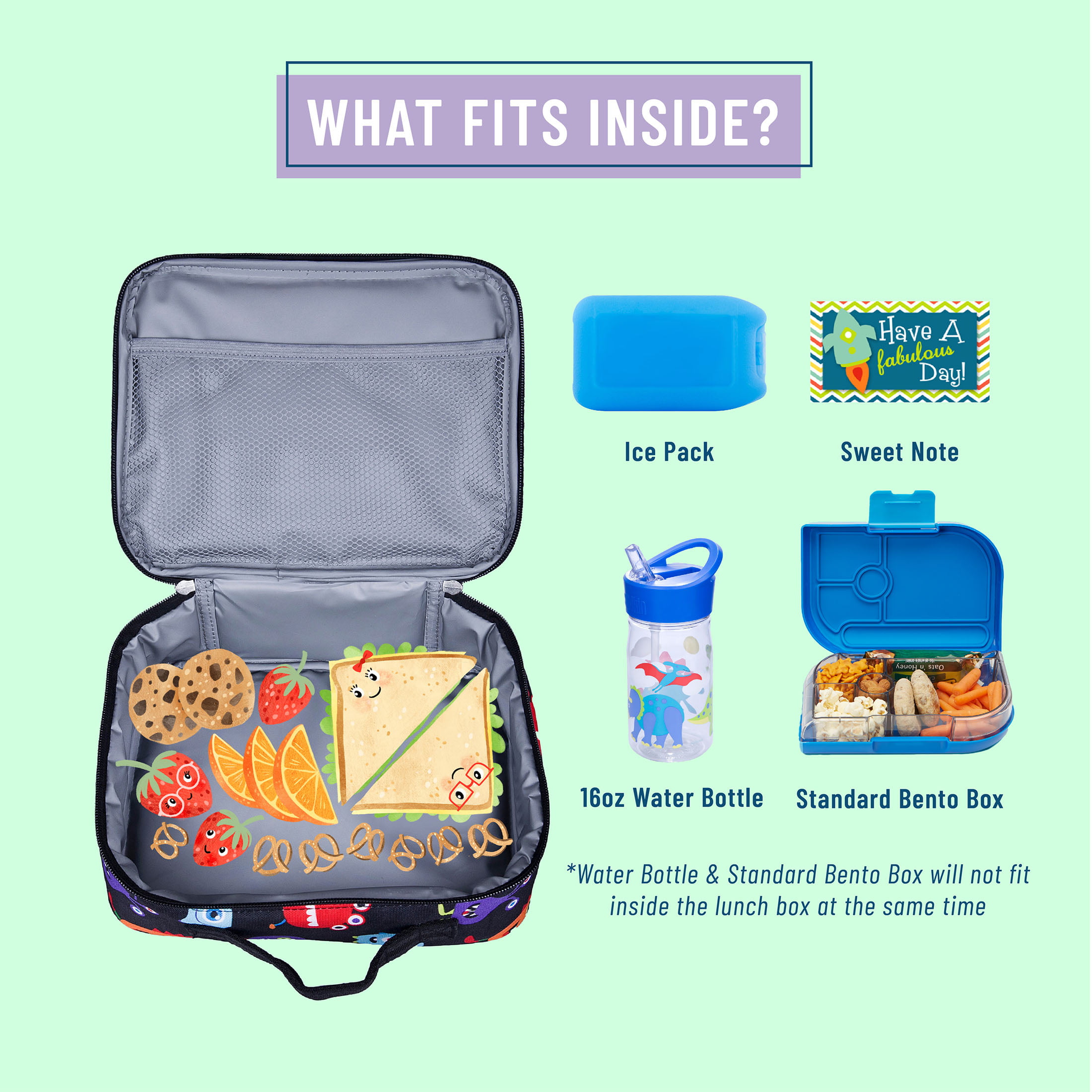 A+ Back-to-School Lunch Boxes and Water Bottles!, by Destiany