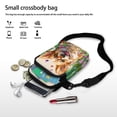 thumbnail image 7 of HELLHERO Ghost Flower Pattern Women Shoulder Bag Unique Gift, with Zipper for Daily Commute or Casual Outings, Travel, Outdoor and Daily Use, 7 of 7