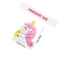 thumbnail image 6 of WEAVILUX 4Pcs Assorted Color Tiny Resin Unicorn Figurines for Table and Garden, 6 of 7
