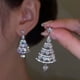 thumbnail image 4 of Guardurnaity 1 par de pendientes para mujer, decoración de árbol de Navidad, pendientes, decoraciones para orejas, novias, joyería femenina para Ropa, zapatos y accesorios Miscelánea, 4 of 6