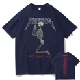thumbnail image 4 of Camiseta de hombre God Wants You Kanye West, camiseta estampada de doble cara, ropa de calle con gráfico de calavera, manga corta, ropa de gran tamaño para hombre, 4 of 5