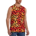 thumbnail image 2 of Balery Flying Black Bat Camisetas sin mangas para hombre, absorbe la humedad y protege contra el mal olor.-Large, 2 of 7