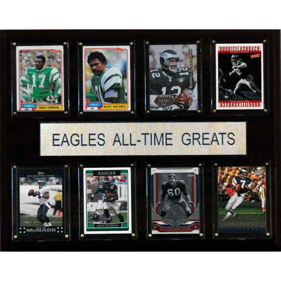 Philadelphia Eagles 12'' x 15'' All-Time Greats Plaque