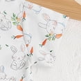 thumbnail image 5 of HCNTES Toddler Boys Outfit Sets Boy Short Sleeve Easter Cartoon Rabbit Prints T Shirt Shorts Set Toddler Gentleman Outfit, 5 of 7