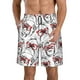 thumbnail image 1 of Balery Monkey Traje de Baño Estilo Hawaiano para Hombre, Shorts de Secado Rápido con Bolsillos-Medium, 1 of 6