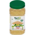 thumbnail image 3 of Rani Organic Urid/Urad Dal Chilka (Split Matpe Beans Skinless) Indian Lentils 64oz (4lbs) 1.81kg Bulk PET Jar ~ All Natural | Vegan | Gluten Friendly | NON-GMO | Indian Origin | USDA Certified Organic, 3 of 9