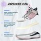 thumbnail image 5 of BINQER Zapatillas de baloncesto de caña alta for hombre con amortiguación de malla transpirable y suela antideslizante., 5 of 6