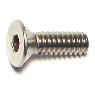

#10-24 x 5/8 18-8 Stainless Flat Head Socket Cap Screws (32 pcs.)