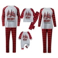 thumbnail image 5 of Onlypjs Family Christmas Pajamas Matching Sets – Plaid Long Sleeve Holiday Sleepwear for Women, Men, Couples, 5 of 8