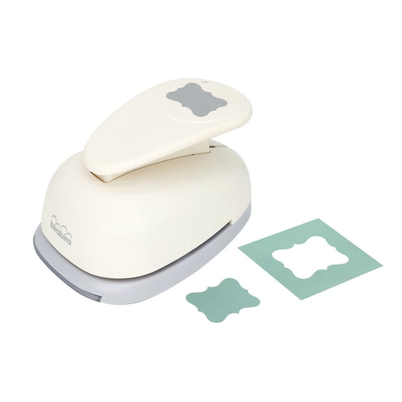 Bira Craft 3 inch Ornate Bracket Shape Lever Action Craft Punch for Paper Crafting Scrapbooking