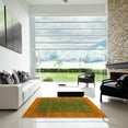 thumbnail image 6 of Ahgly Company Indoor Rectangle Contemporary Mahogany Brown Abstract Area Rugs, 6' x 9', 6 of 6