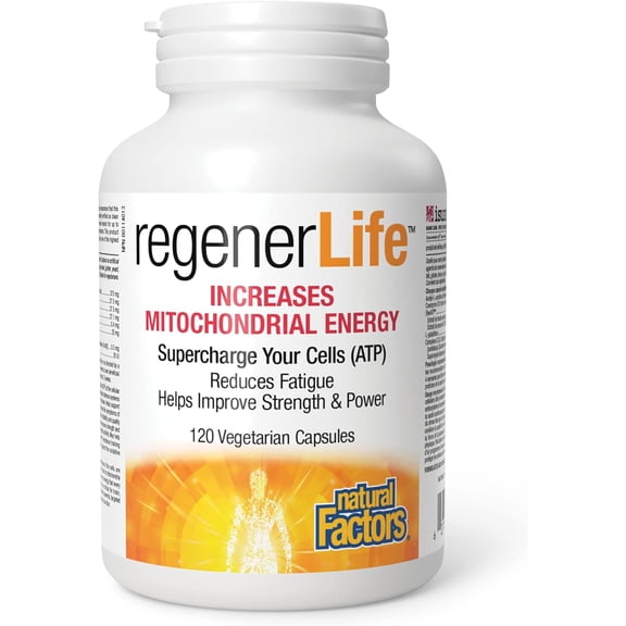 Natural Factors REGENERLIFE, 120 Capsules