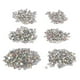 thumbnail image 5 of Kit de diamantes de imitación de cristal transparente AB para decoración de uñas, tela de costura, ropa, arte de uñas, 5 of 14