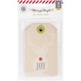 thumbnail image 1 of Etiquetas Kraft navideñas de la colección Merry and Bright, 1 of 1