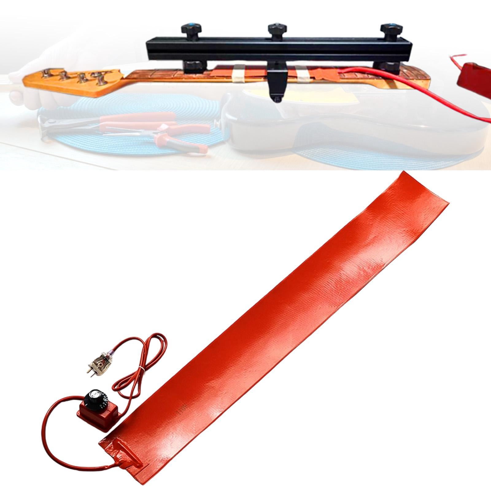 Heating Pad Luthier Tool Veneer Bender with Knob Temperature Controller for Acoustic Electric Guitar Making